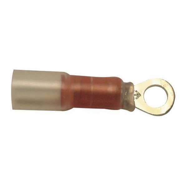 Velvac 22-18 AWG Heat-Shrink Ring Terminal #10 Stud PK10 - 30114