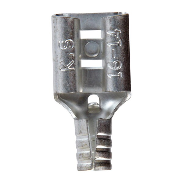 Jandorf Jandorf 16-14 Ga. Uninsulated Wire Female Disconnect Silver 5 pk - 60873