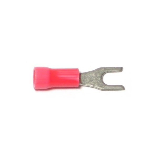 Midwest Fastener 22 WG to 18 WG x #6 to #4 x 59/64" Insulated Spade Terminals 20PK - 60831