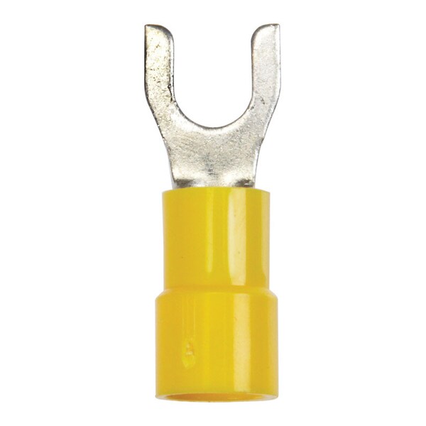 Jandorf Jandorf 12-10 Ga. Insulated Wire Terminal Spade Yellow 5 pk - 60997