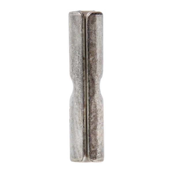 Jandorf Jandorf 22-18 Ga. Uninsulated Wire Terminal Butt Splice Silver 5 pk - 60931