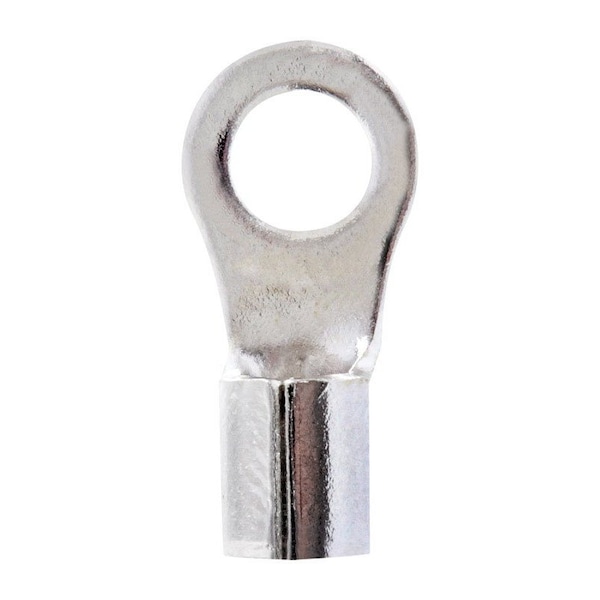 Jandorf Jandorf 12-10 Ga. Insulated Wire Terminal Ring Silver 5 pk - 60831