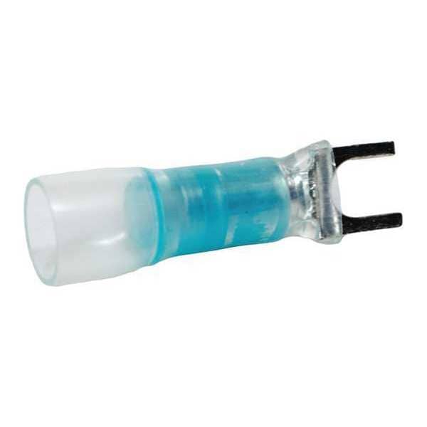 Velvac 16-14 AWG Heat-Shrink Fork Terminal #10 Stud PK10 - 30324