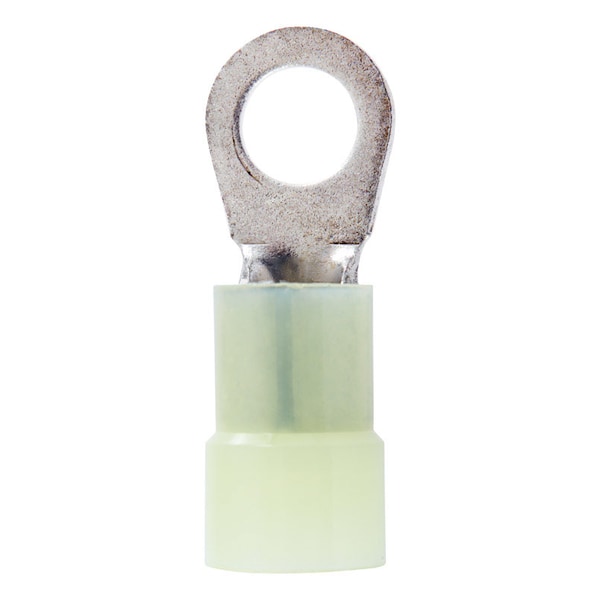 Jandorf Jandorf 4 Ga. Insulated Wire Terminal Ring Yellow 2 pk - 60781