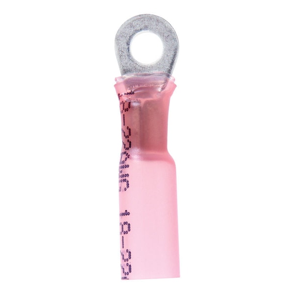 Jandorf Jandorf 22-18 Ga. Insulated Wire Terminal Ring Red 2 pk - 60961