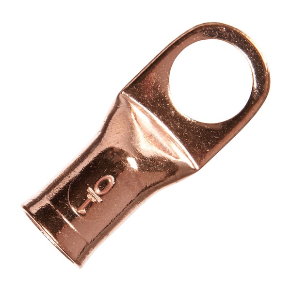 Jandorf Jandorf 1/0 Ga. Uninsulated Wire Electrical Lug Copper 1 pk - 60772