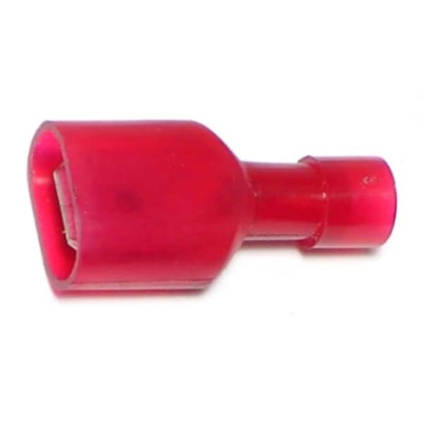 Midwest Fastener 22 WG to 18 WG x 1/4" x 0.9" Insulated Female Slip Ons 20PK - 60856