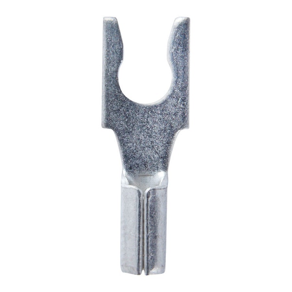 Jandorf Jandorf 22-18 Ga. Uninsulated Wire Terminal Spade Silver 5 pk - 60977