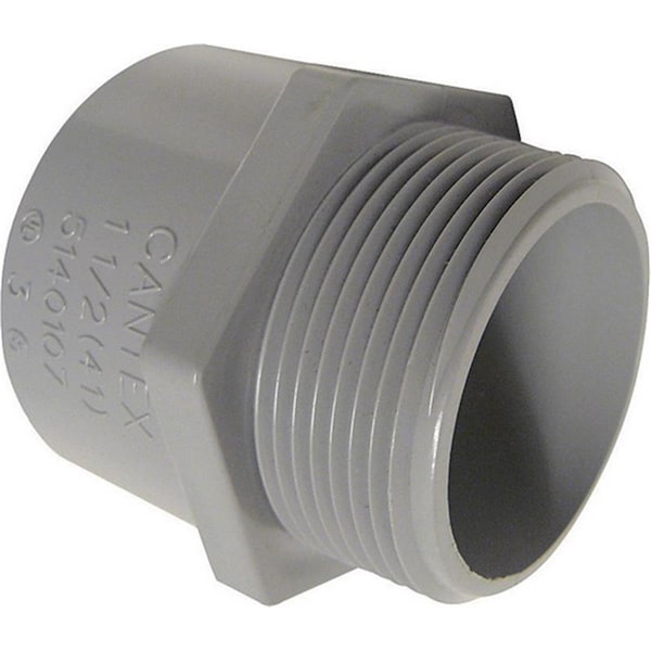 Cantex 5140105C 1 in PVC Male Terminal Adapter - 33220