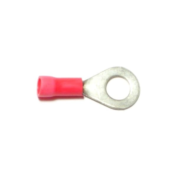Midwest Fastener 22 WG to 18 WG x 1/4" Insulated Ring Terminals 20PK - 60841
