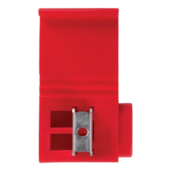 Jandorf Jandorf 22-16 Ga. Insulated Wire Terminal Self-Stripping Red 2 pk - 60801