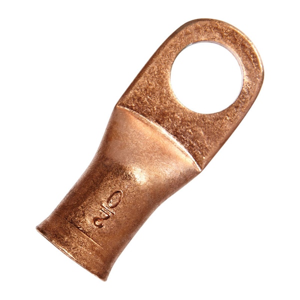 Jandorf Jandorf 2/0 Ga. Uninsulated Wire Electrical Lug Copper 1 pk - 60774