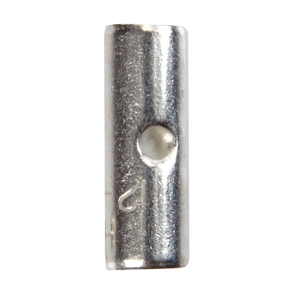 Jandorf Jandorf 12-10 Ga. Uninsulated Wire Terminal Butt Splice Silver 5 pk - 60817