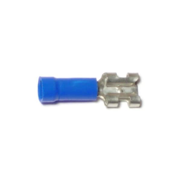 Midwest Fastener 16 WG to 14 WG x 1/4" x 0.8" Insulated Female Connectors 20PK - 60836