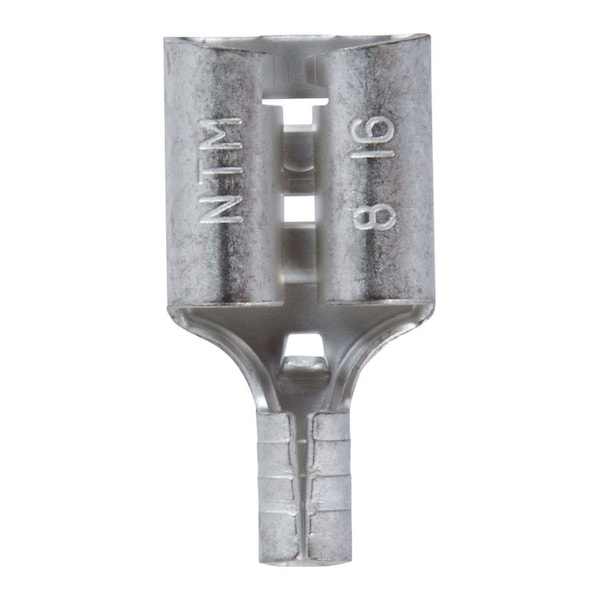 Jandorf Jandorf 22-18 Ga. Uninsulated Wire Female Disconnect Silver 5 pk - 60944