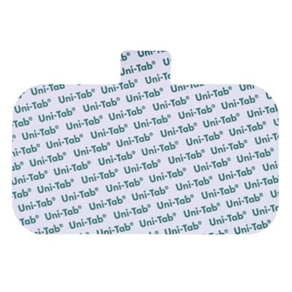 Uni-Tab Uni-Tab 7024 Uni - Patch Uni - Tab 4 in. X 2.25 in. Rect.; Tab Connect; Foam Top; Reusable Electrodes 48 Per Pkg - 7024