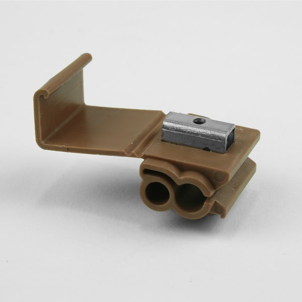 Jandorf Jandorf 12-10 Ga. Insulated Wire Terminal Self-Stripping Brown 2 pk - 60797