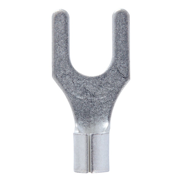 Jandorf Jandorf 12-10 Ga. Uninsulated Wire Terminal Spade Silver 5 pk - 60845
