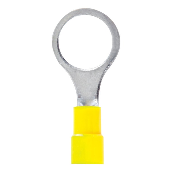 Jandorf Jandorf 12-10 Ga. Insulated Wire Terminal Ring Yellow 2 pk - 60992