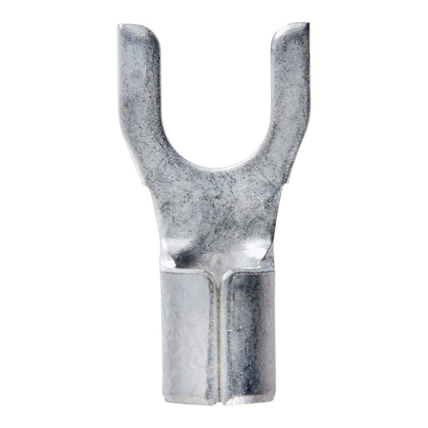 Jandorf Jandorf 12-10 Ga. Uninsulated Wire Terminal Spade Silver 5 pk - 60844