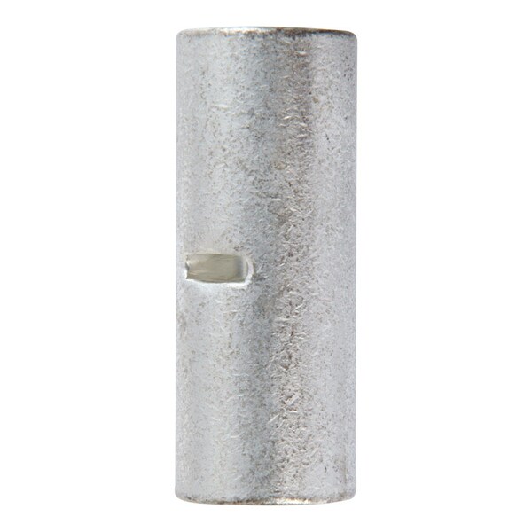 Jandorf Jandorf 4 Ga. Uninsulated Wire Terminal Butt Splice Silver 2 pk - 60763