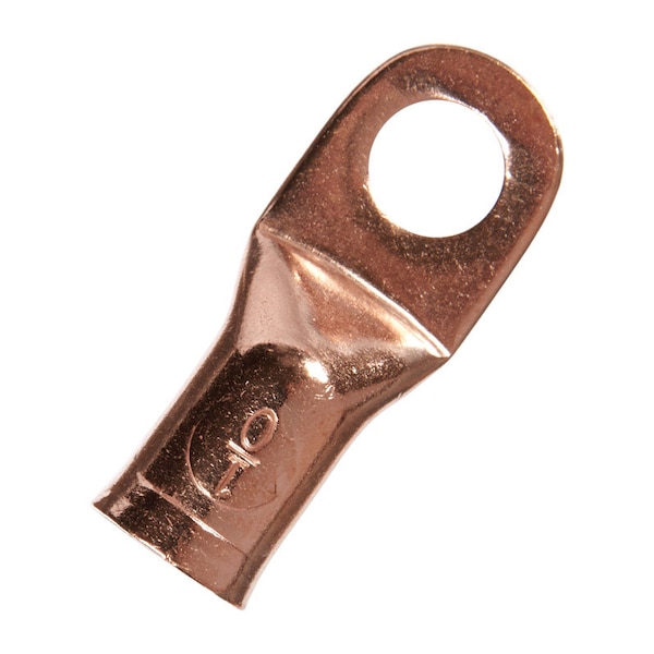 Jandorf Jandorf 1/0 Ga. Uninsulated Wire Electrical Lug Copper 1 pk - 60773
