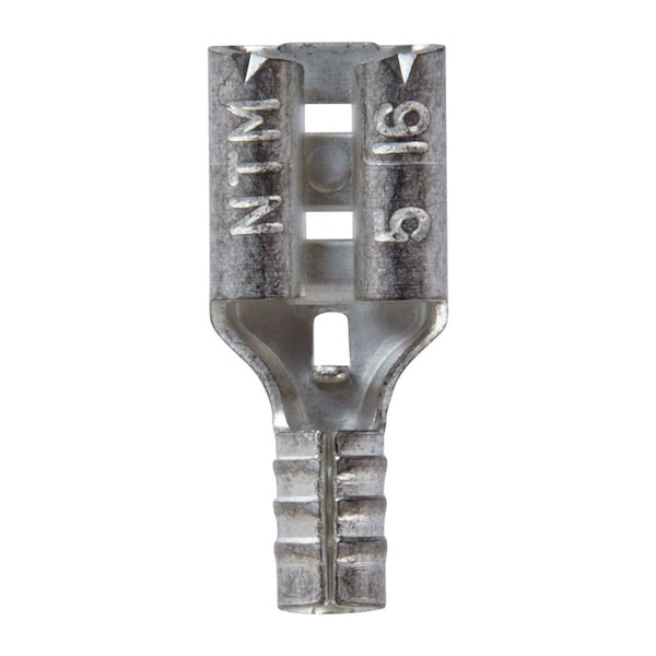 Jandorf Jandorf 22-18 Ga. Uninsulated Wire Female Disconnect Silver 5 pk - 60943