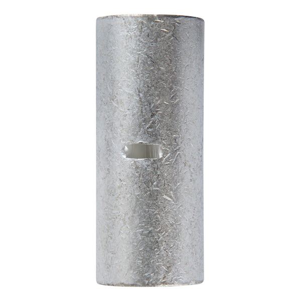 Jandorf Jandorf 2 Ga. Uninsulated Wire Terminal Butt Splice Silver 2 pk - 60762