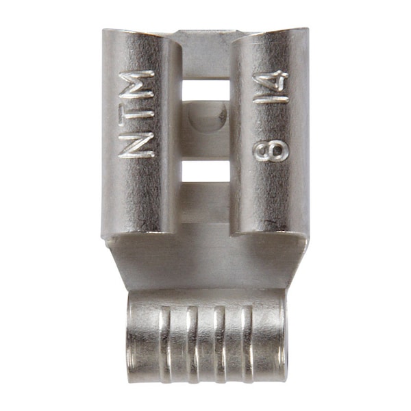 Jandorf Jandorf 16-14 Ga. Insulated Wire Terminal Disconnect Silver 5 pk - 60882