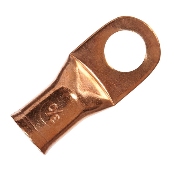 Jandorf Jandorf 3/0 Ga. Uninsulated Wire Electrical Lug Copper 1 pk - 60776