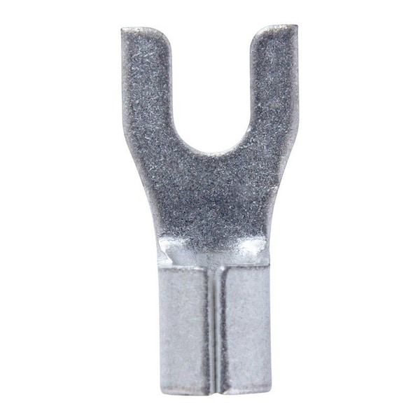 Jandorf Jandorf 12-10 Ga. Uninsulated Wire Terminal Spade Silver 5 pk - 60842
