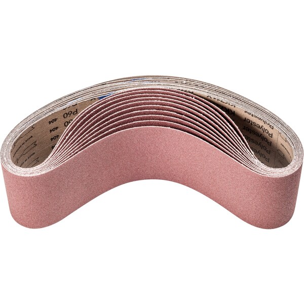 Pferd Coated Belt, Al/Oxd, 4"x36", 60 Grit, Recubierto, 4" W, 36" L, 60 Grit, Óxido de Aluminio - 49375