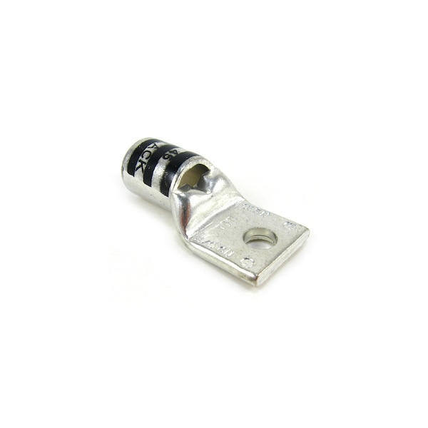 Abb STANDARD BARREL COPPER LUG 2/0, 35KV, 2/0 AWG WIRE, 3/8 BOLT - 54110