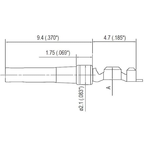 Amphenol Dsub  Stamped Signal 3A  Rr Crimping Socket  Awg - L17RRD1F02100