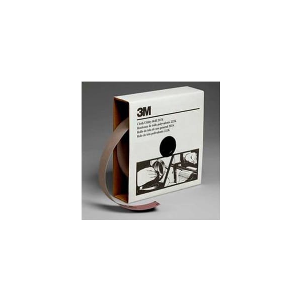 Rollo de tela para uso general 3M, 1-1/2 pulg. x 50 yd, óxido de aluminio, 80 granos - 7000118331
