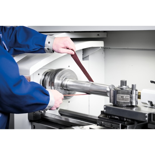 Rollo para taller de 1-1/2" Pferd - Resina/Resina de trabajo ligero - Rollo de 50 yardas - Óxido de aluminio - 60 granos - 47152