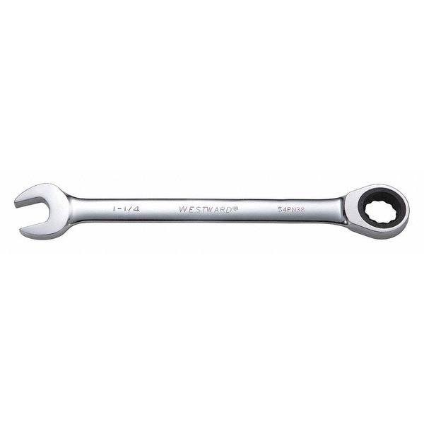 Llave de trinquete hacia el oeste, de combinación, SAE, 1-1/4 - 54PN38.