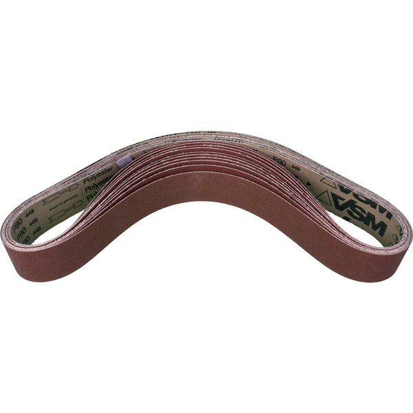 Banda Recubierta Pferd, Al/Oxd, 2"x48", 80 Grano, Recubierta, 2" Ancho, 48" Largo, 80 Grano, Óxido de Aluminio - 49136