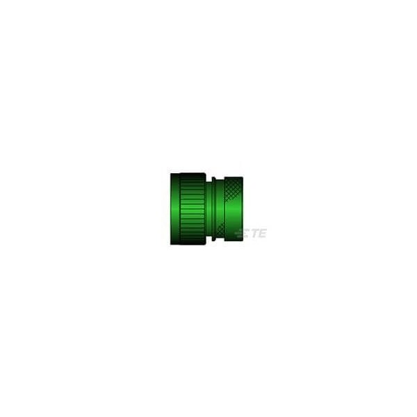 Raychem Unscreened Backshell & Adapter, Straight, Aluminum Alloy, Electroless Nickel - 646269-000