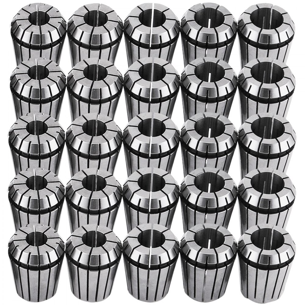 VEVOR 25 Pcs Collet Set ER32 Collet Chuck 1/16 inch-3/4 inch Holder Spring Collet Set for CNC Engraving Machine & Milling Lathe Tool (ER32) - 25PCSJTTZ00000001V0