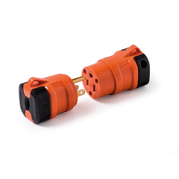 Easylife Tech 15 Amp 125V Grounded Replacement Connector HD w/Rigid Grip UL Listed - 0-2115