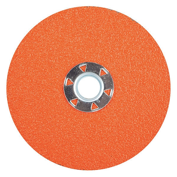 Disco de fibra con abrasivos Norton, 5" de diámetro, Abrasivo Recubierto - 69957370211