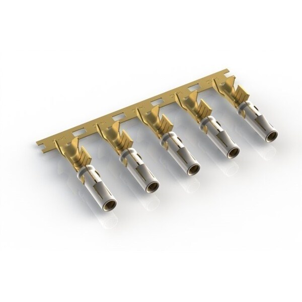Amphenol SKT 2.5MM STMPD 30AU NI 1K/RL - SS12A1G30
