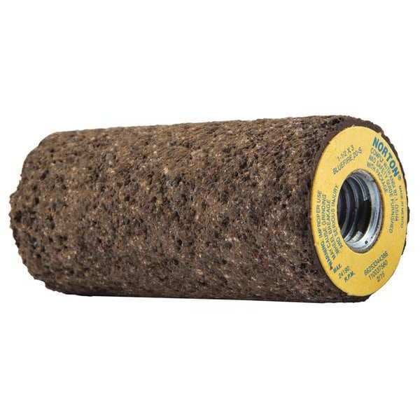 Norton Abrasives Enchufe de Rectificado con Punta Cuadrada, 1-1/2 pulgadas de diámetro, 20 G, ZA - 66253344386