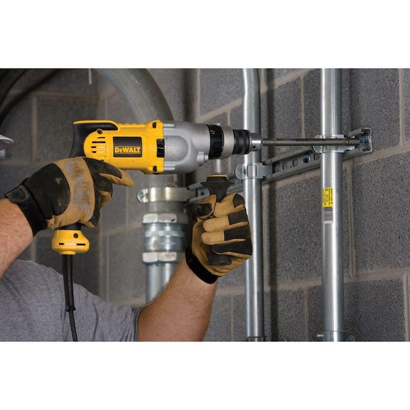 DEWALT Taladro percutor a pistola reversible de velocidad variable de 1/2 pulgadas y 10 amperes - DWD520