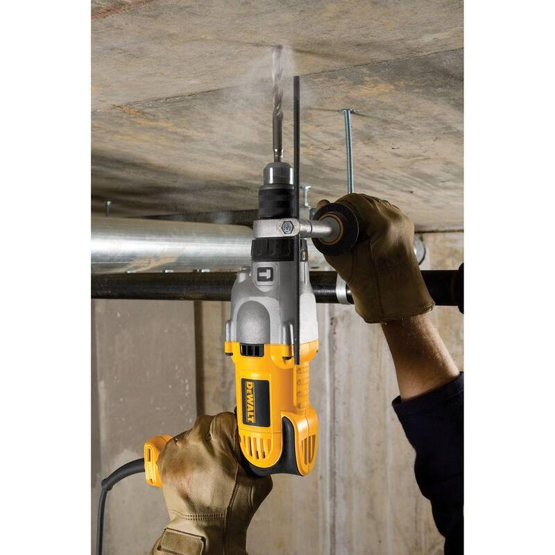 DEWALT Taladro percutor a pistola reversible de velocidad variable de 1/2 pulgadas y 10 amperes - DWD520