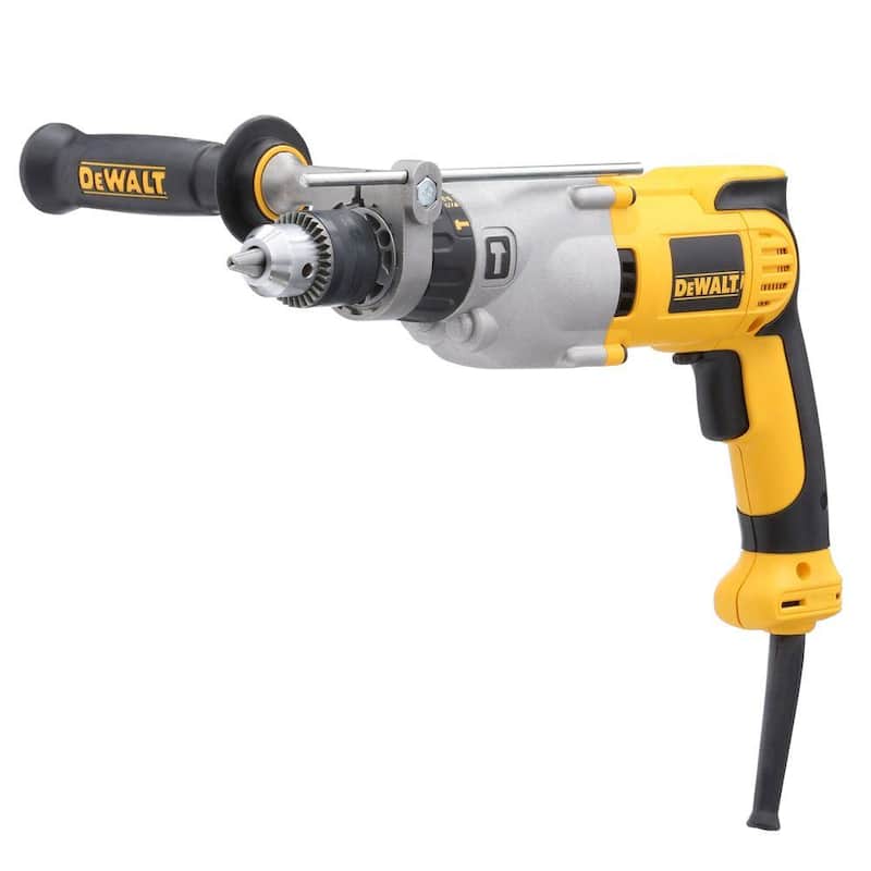 DEWALT Taladro percutor a pistola reversible de velocidad variable de 1/2 pulgadas y 10 amperes - DWD520
