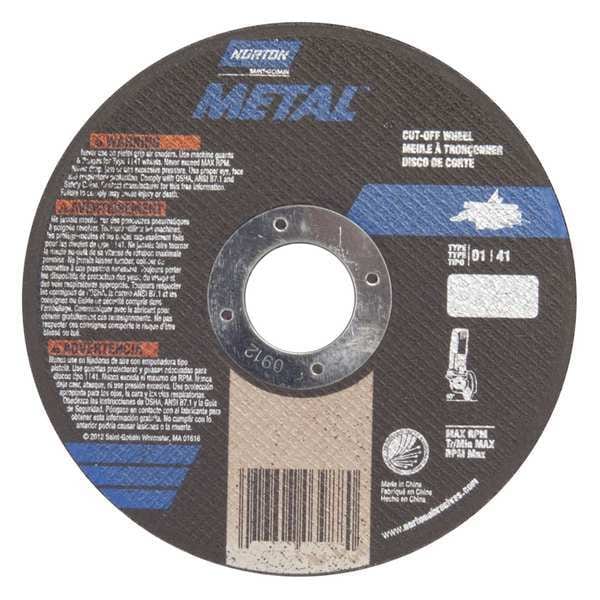 Rueda de corte Norton Abrasives, Rightcut, 4"x.040"x5/8" - 07660701616