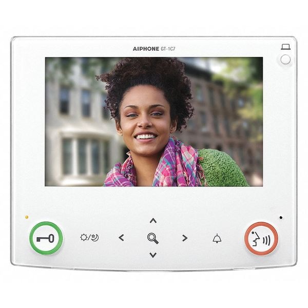 Aiphone Video Tennant Station, 7-7/8"W x 6-1/2" H - GT-1C7