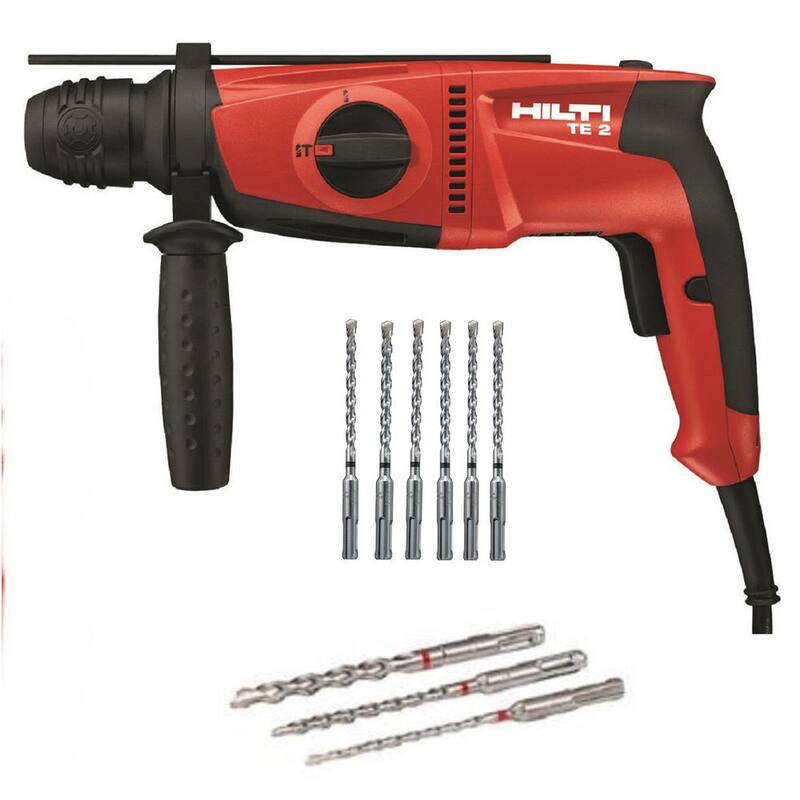 Kit de taladro percutor Hilti TE 2 120V SDS-Plus - 3497788